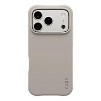 CARE by PanzerGlass Étui tendance Samba avec MagSafe Apple iPhone 17 Pro - Vanilla Beige