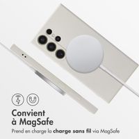 imoshion Coque Couleur avec MagSafe Samsung Galaxy S24 Ultra - Beige