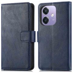 imoshion Étui de télephone portefeuille Oppo A40 (4G) / Oppo A40M (4G) / Oppo A60 (5G) - Bleu foncé