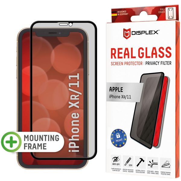 Displex Protection d'écran en verre trempé Privacy iPhone 11 / Xr