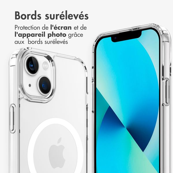 imoshion Coque MagSafe avec cordon amovible Apple iPhone 13 - Transparent