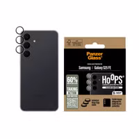 PanzerGlass Protection Caméra Hoops Optic Rings Samsung Galaxy S25 FE - Transparent