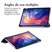 imoshion Coque tablette Trifold Xiaomi Redmi Pad 2 - Noir
