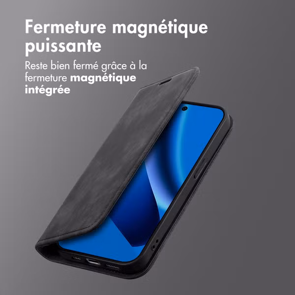 imoshion Étui de téléphone portefeuille Slim Google Pixel 10a - Noir