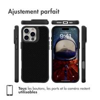 imoshion Rugged Hybrid Carbon Case Apple iPhone 16 Pro - Noir