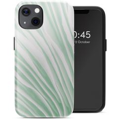 Selencia Coque arrière Vivid avec MagSafe Apple iPhone 13 - Nature Grayed Jade