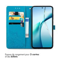 imoshion Etui de télephone Mandala Oppo Find X9 - Turquoise