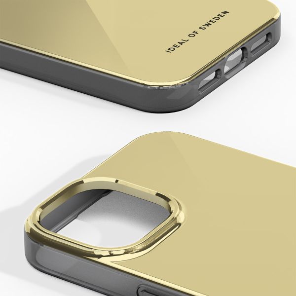 iDeal of Sweden Coque arrière Mirror iPhone 14 - Gold