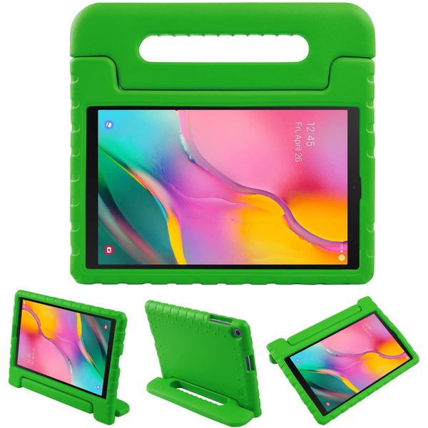 imoshion Coque kidsproof avec poignée Galaxy Tab A 10.1 (2019) - Vert