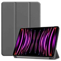 imoshion Coque tablette Trifold Apple iPad Pro 12.9 (2018/2020/2021/2022) - Gris