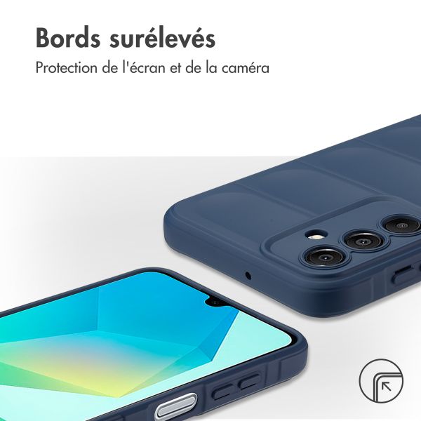 imoshion Coque arrière EasyGrip Samsung Galaxy A16 5G - Bleu foncé