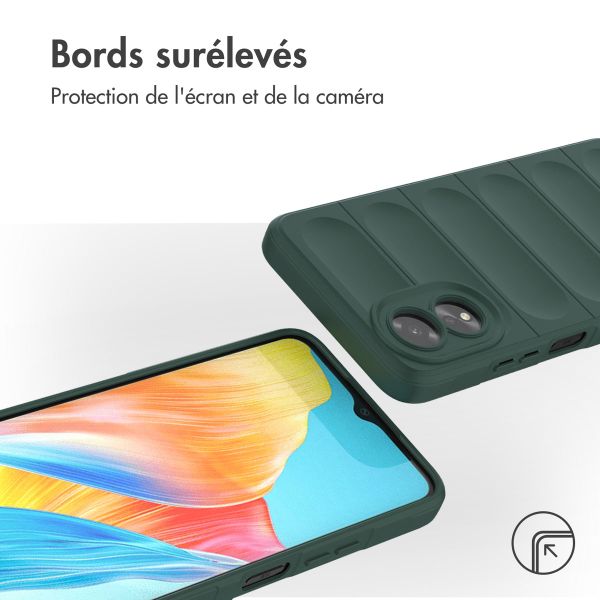 imoshion EasyGrip Backcover Oppo A18 / Oppo A38 - Vert foncé