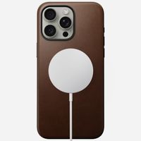 Nomad Coque Modern Leather iPhone 15 Pro Max - Brun