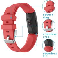 imoshion Bracelet silicone Fitbit Inspire - Rouge