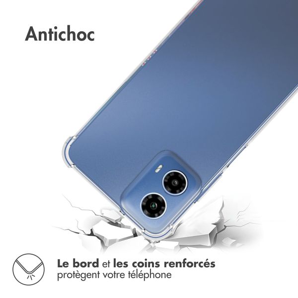 imoshion Shockproof Case Motorola Moto G34 - Transparent