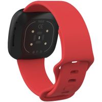 imoshion Bracelet silicone Fitbit Versa 4 / 3 / Sense (2) - Rouge