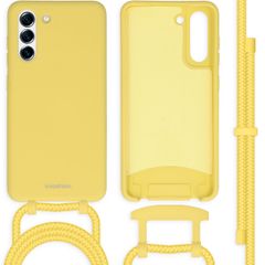 imoshion Coque de couleur avec cordon amovible Samsung Galaxy S21 FE - Jaune