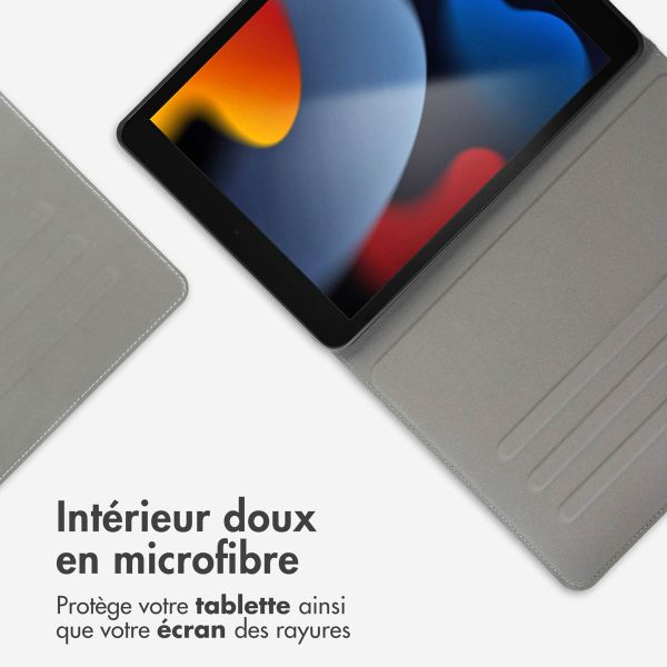 Accezz Coque tablette Classic Apple iPad 6 (2018) 9.7 pouces / iPad 5 (2017) 9.7 pouces / Air 2 (2014)/Air 1 (2013) - Bleu foncé