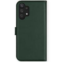 Selencia Étui portefeuille en cuir véritable Samsung Galaxy A32 (4G) - Vert