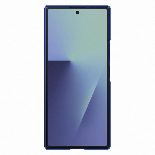 Samsung Coque en silicone avec support Samsung Galaxy Z Fold 7 - Blue