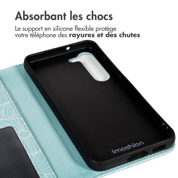 imoshion Étui de télephone portefeuille Design Samsung Galaxy S23 - Botanica