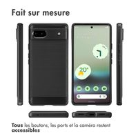 imoshion Coque Brushed Google Pixel 6a - Noir