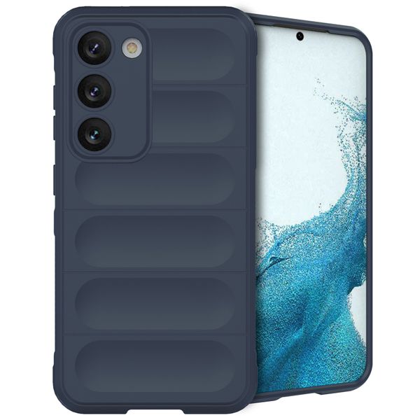 imoshion Coque arrière EasyGrip Samsung Galaxy S23 - Bleu foncé