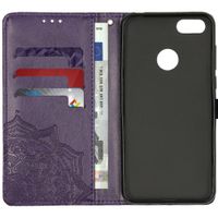 Etui de téléphone portefeuille Mandala Motorola Moto E6 Play