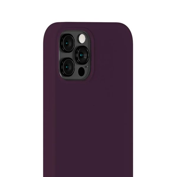 Holdit Coque Silicone iPhone 12 / 12 Pro - Deep Plum