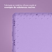 imoshion Coque kidsproof avec poignée Samsung Galaxy Tab A11 Plus / A9 Plus - Lila