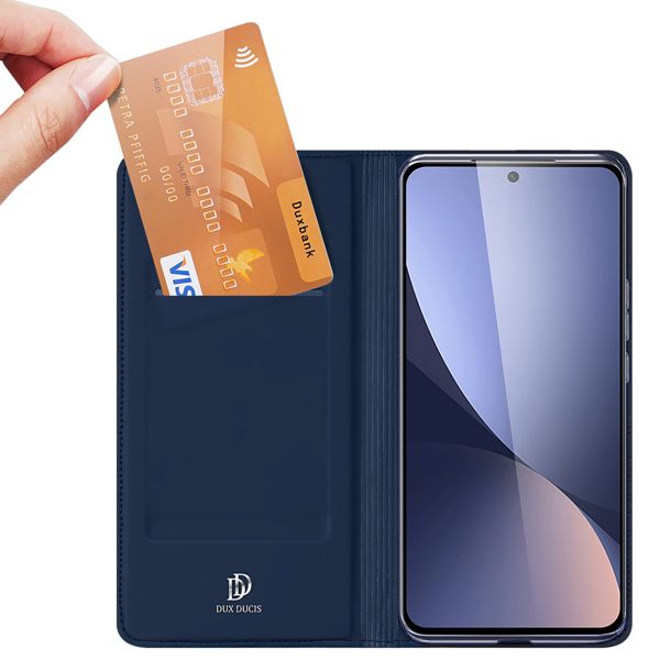 Dux Ducis  Étui de téléphone Slim Xiaomi 12 Lite - Bleu foncé