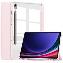 imoshion Coque tablette rigide Trifold Samsung Galaxy Tab S9 11.0 pouces - Rose