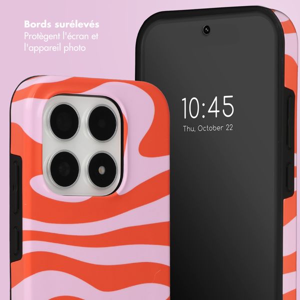 Selencia Coque arrière Vivid avec MagSafe Xiaomi 17 - Dream Swirl Pink