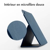 Accezz High Stand tablet case Apple iPad Air 11 pouces (2025) M3 / (2024) M2 / Air 5 (2022) / Air 4 (2020) - Bleu foncé