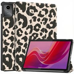 imoshion Coque tablette Design Trifold Lenovo Tab M11 - Leopard