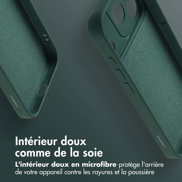 imoshion Coque Couleur avec MagSafe Apple iPhone 17 Pro - Vert foncé