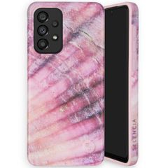 Selencia Aurora Coque Fashion Samsung Galaxy A33 - Ocean Shell Purple