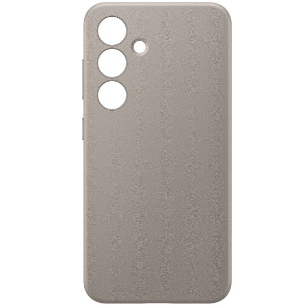 Samsung Coque originale en cuir vegan Galaxy S24 - Taupe