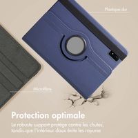 imoshion Coque tablette rotatif à 360° Xiaomi Pad 6S Pro 12.4 - Bleu foncé