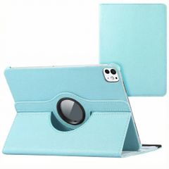 imoshion Coque tablette rotatif à 360° Apple iPad Pro 11 (2025) M5 / (2024) M4 - Bleu clair