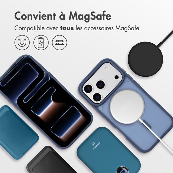 imoshion Coque Color Guard avec MagSafe Apple iPhone 17 Pro - Bleu foncé