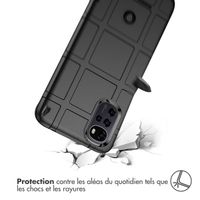 imoshion Coque Rugged Shield Motorola Moto G22 / E32 / E32s - Noir