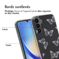 imoshion Coque Design Samsung Galaxy A34 (5G) - Butterfly