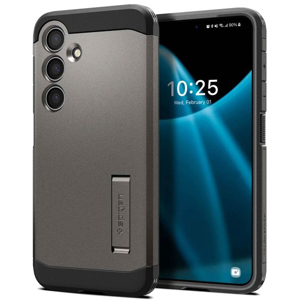 Spigen Coque Tough Armor Samsung Galaxy S24 - Gunmetal