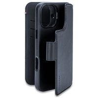 Decoded Portefeuille détachable 2 en 1 en cuir MagSafe Apple iPhone 16 Plus - Navy