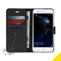 Accezz Étui de télephone Wallet Huawei P10 Lite - Noir