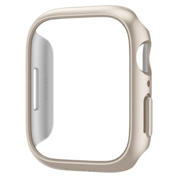 Spigen Thin Fit™ Case Apple Watch Series 7 / 8 / 9 - 41 mm - Argent