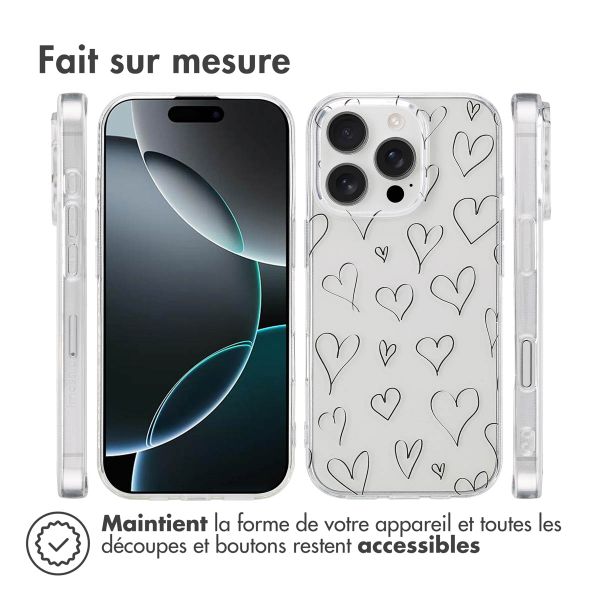 imoshion Coque Design Apple iPhone 16 Pro - Hearts