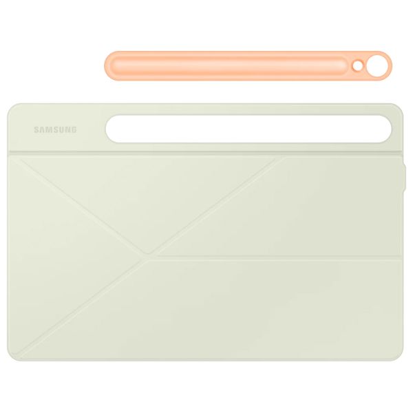 Samsung Coque tablette originale Smart Samsung Galaxy Tab S10 Lite / S9 11 pouces / S10 FE / S9 FE 10.9 pouces - Orange