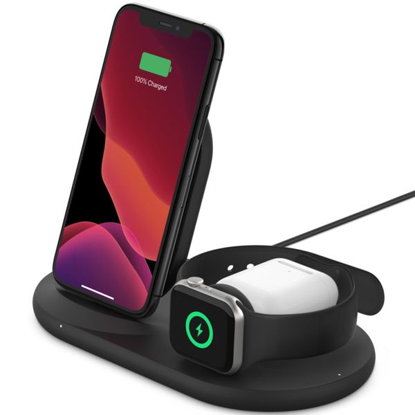 Belkin Chargeur sans fil 3 en 1 iPhone + Apple Watch + AirPods